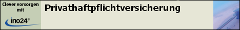 Vergleich Privathaftpflichtversicherung ino24 AG